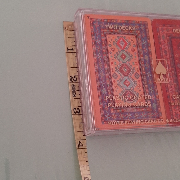 VNT Hoyle Geometric Playing Cards - Two Decks - Picture 4 of 6